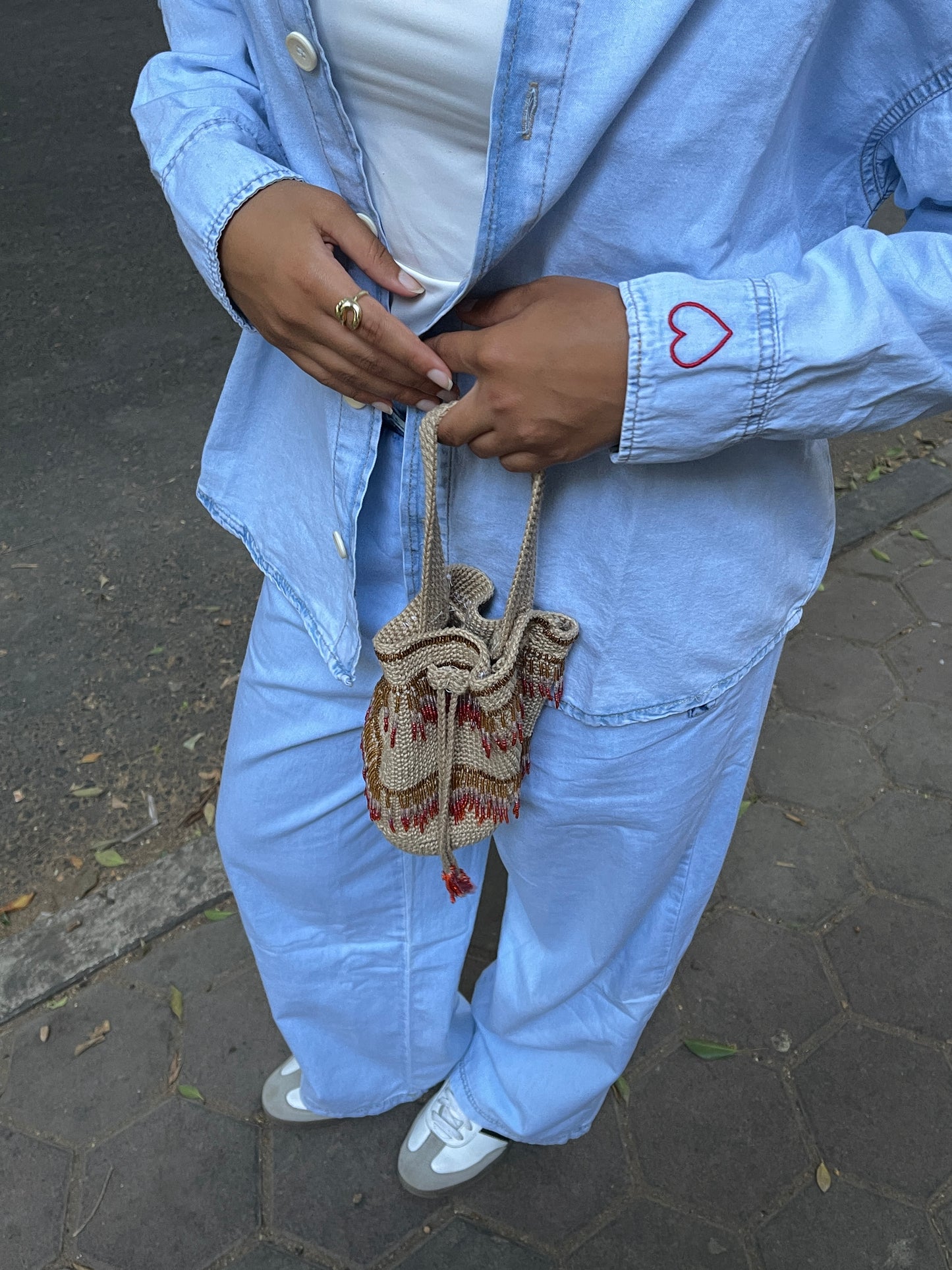 The lover set in light blue