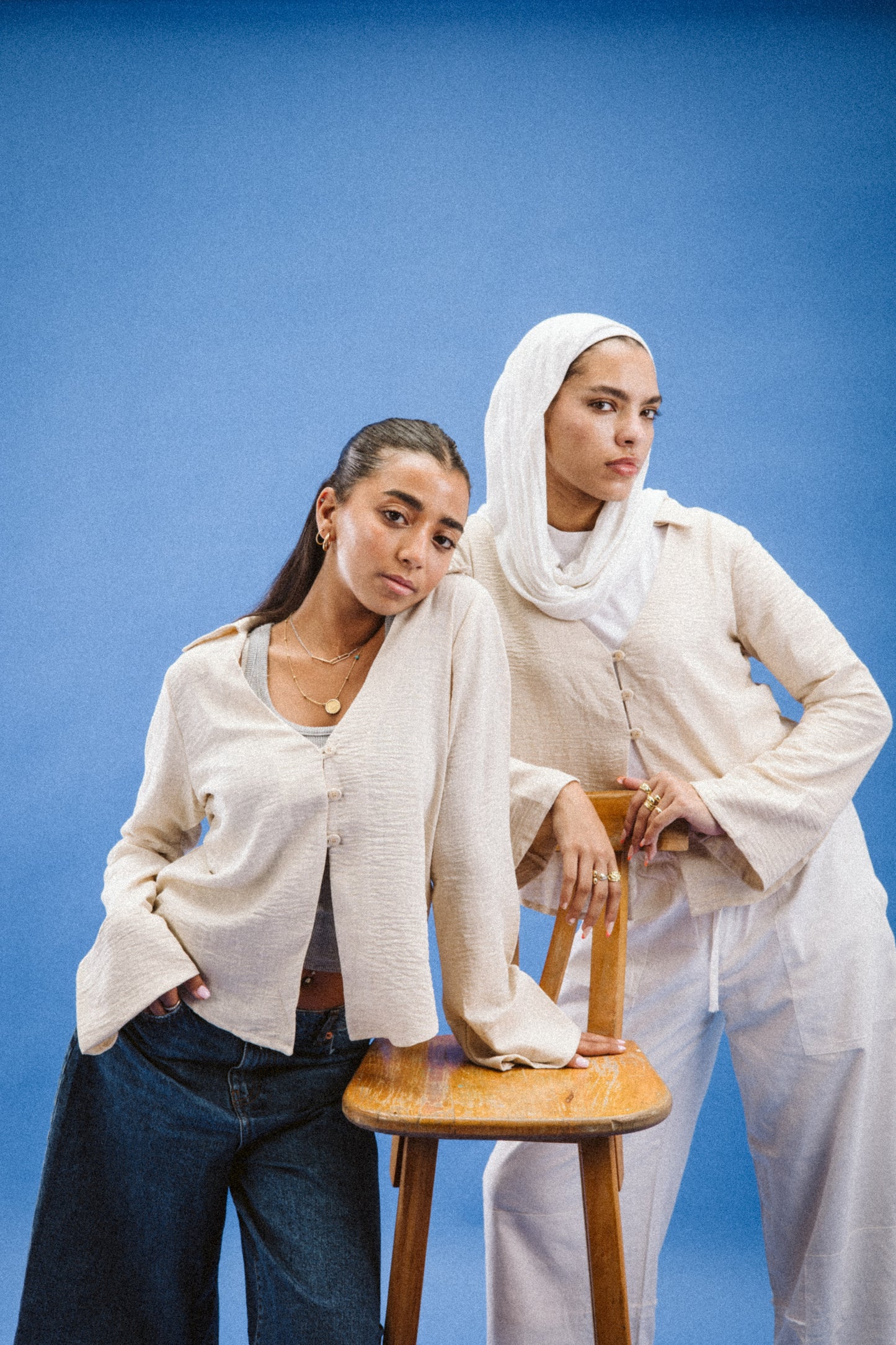 The linen blouse