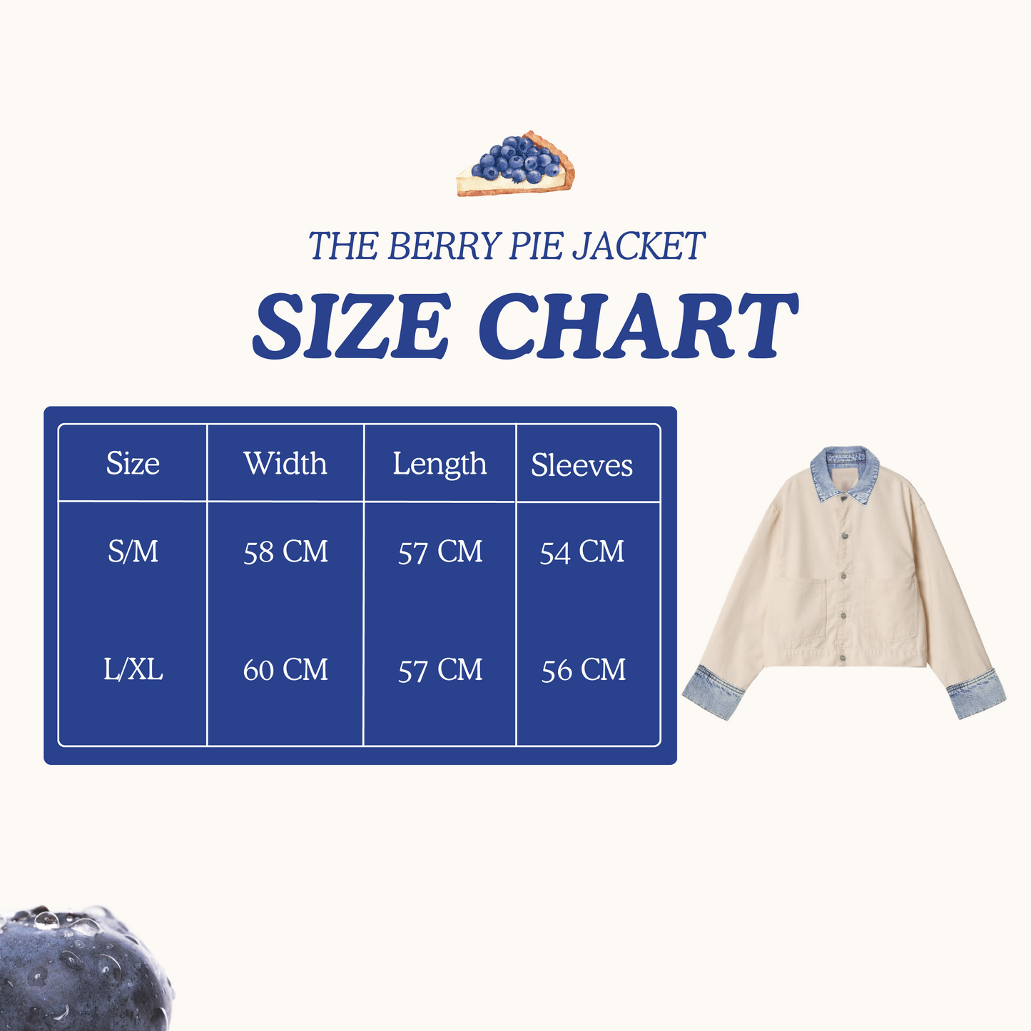 The berry pie jacket